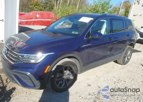 2022 Volkswagen Tiguan 2.0T Se z USA, uszkodzony, nr VIN 3VV2B7AX8NM124692